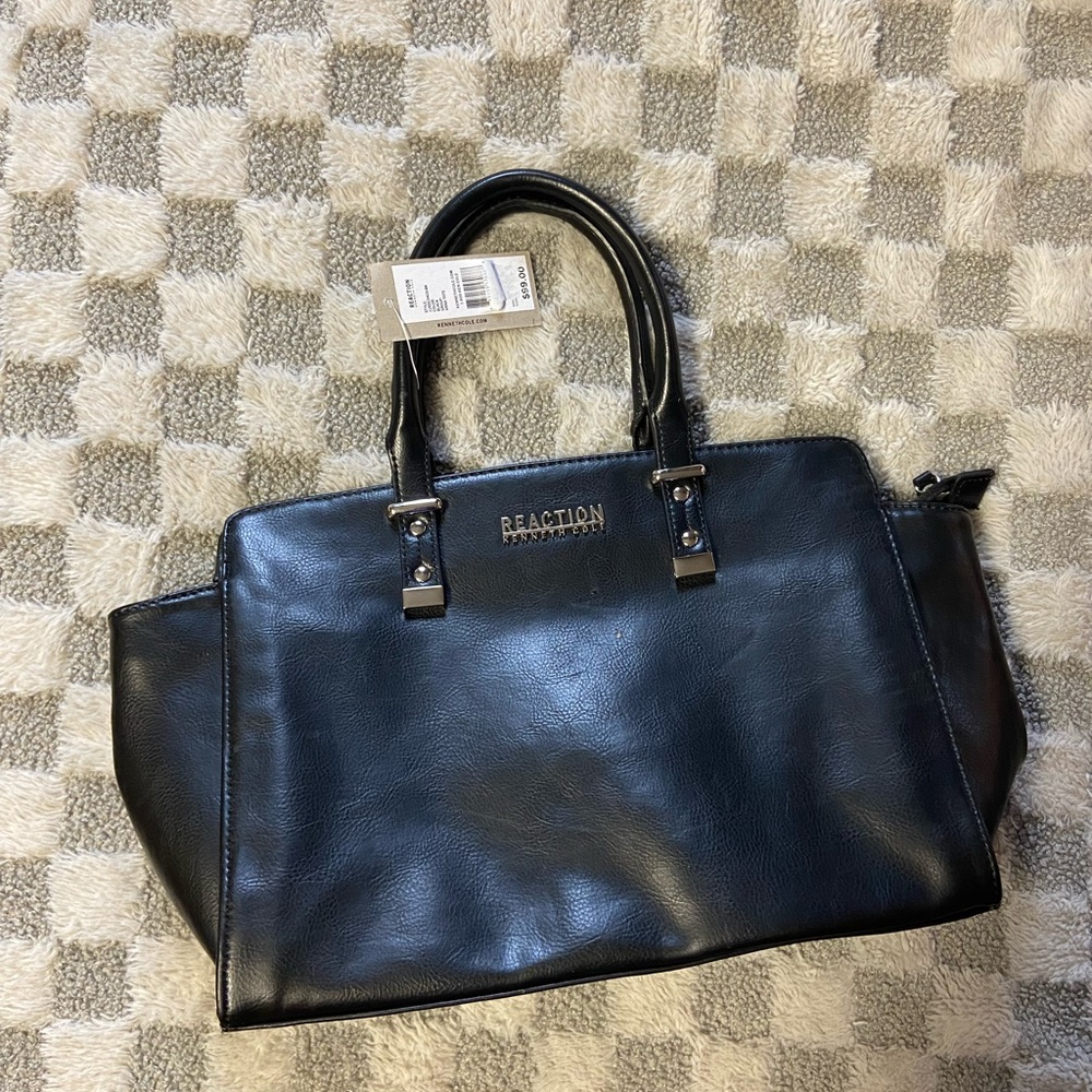 Black Reaction Kenneth Cole Handbag